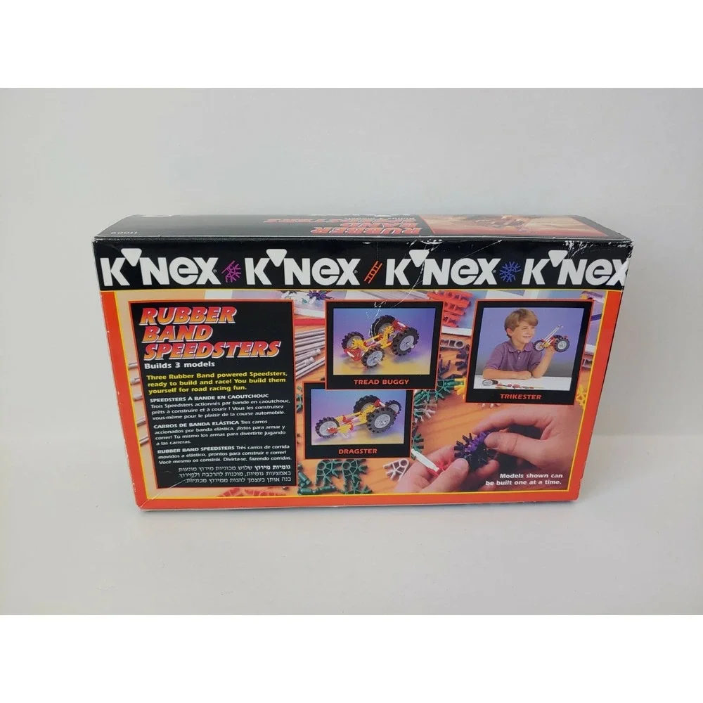 1996 Knex‎ Rubber Band Speedsters kit 11009 unopened